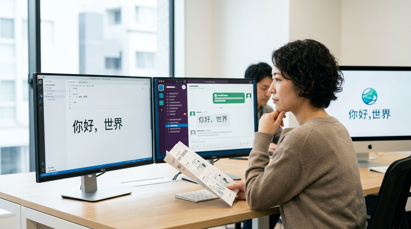 helloword翻译在编程、口语、品牌三种语境的中文译法对比