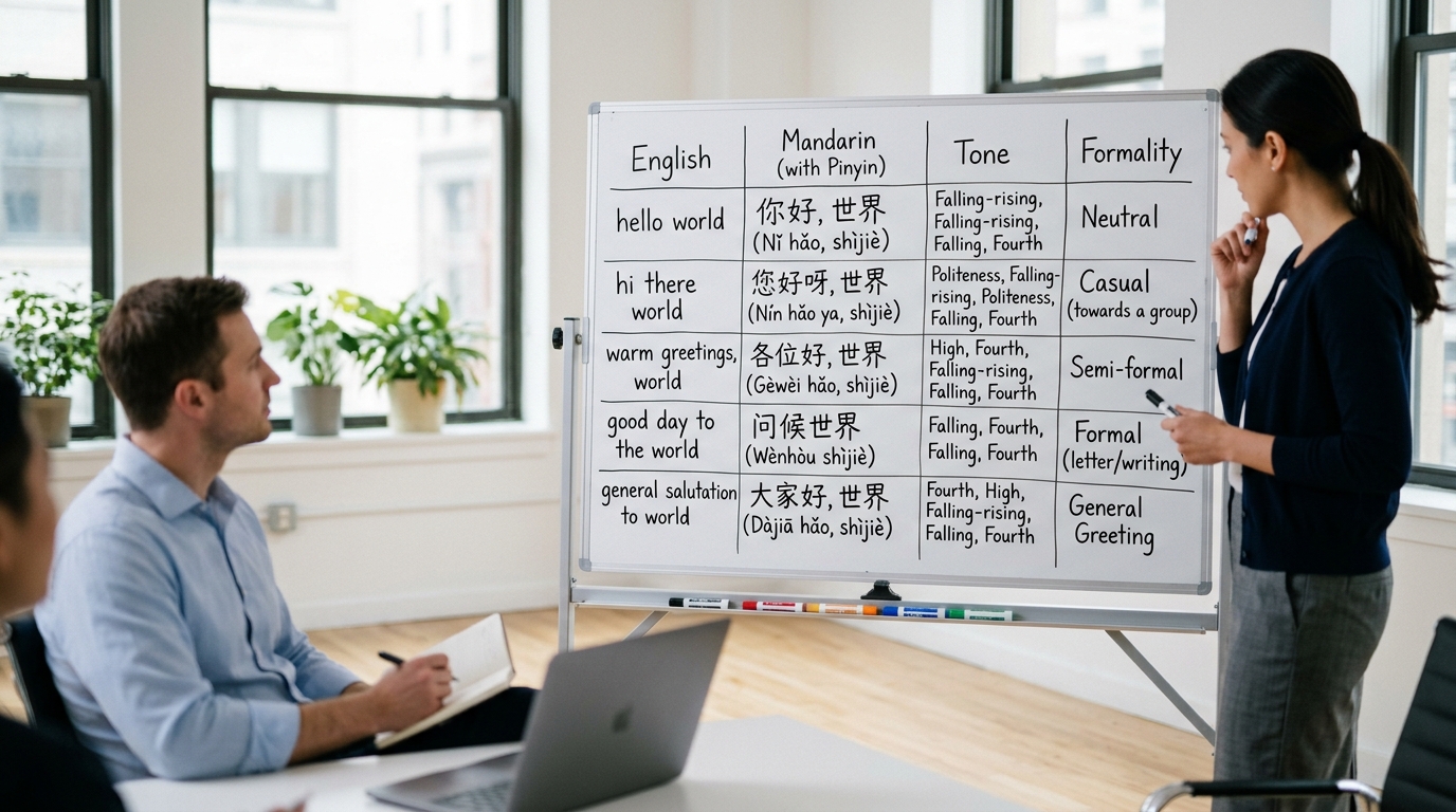 hello word 翻译下载 5种中文译法对比表