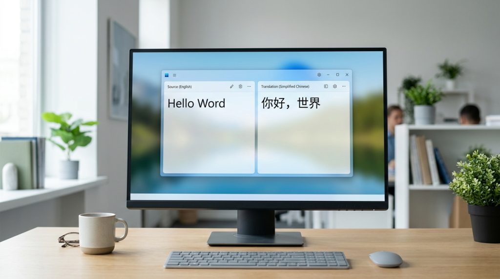helloword翻译电脑版