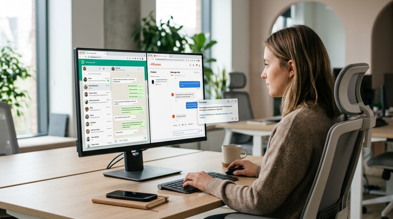 helloword翻译电脑版在WhatsApp速卖通实现聊天翻译