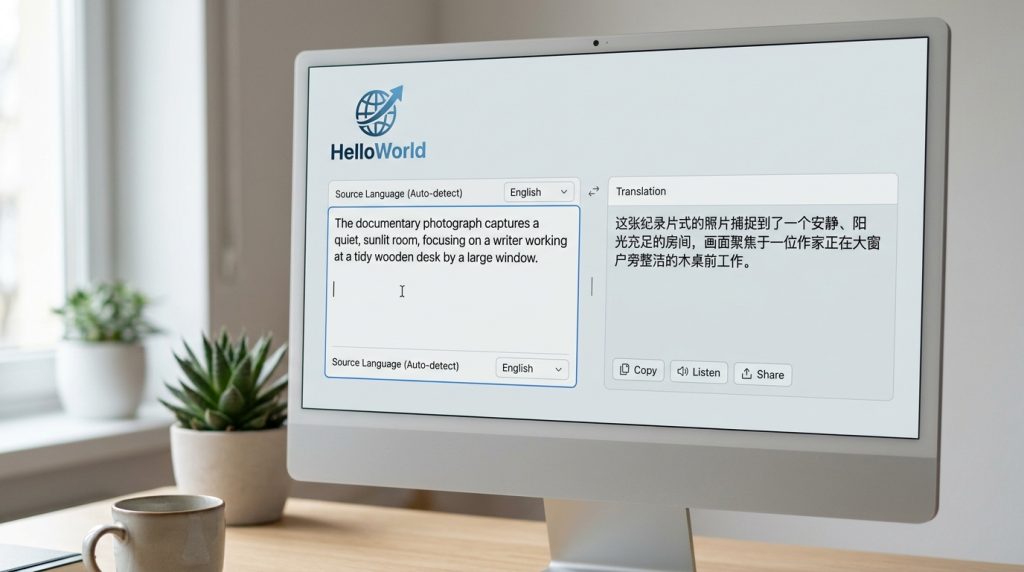 helloword翻译电脑版