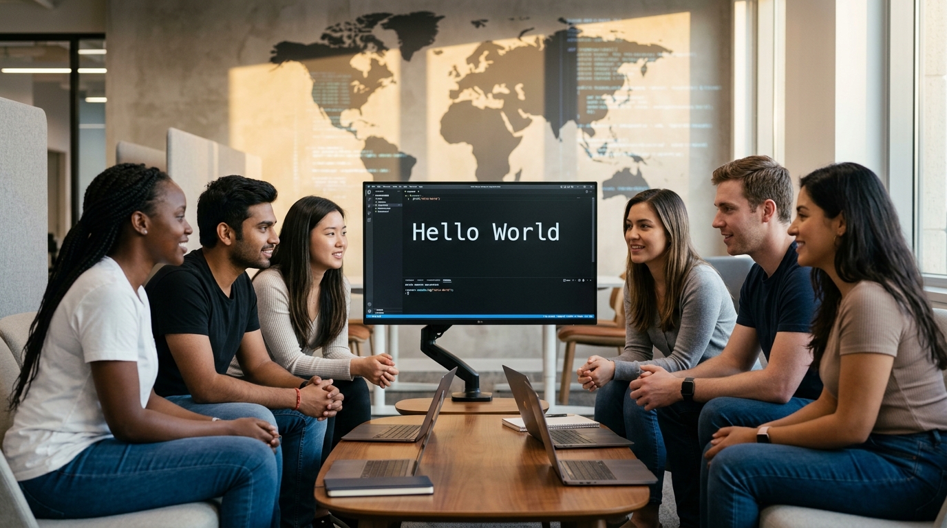 helloworld翻译下载全球开发者社区学习场景