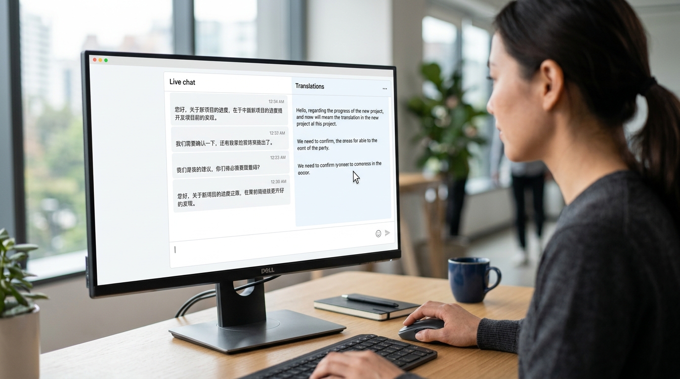 helloword翻译实时翻译功能界面演示