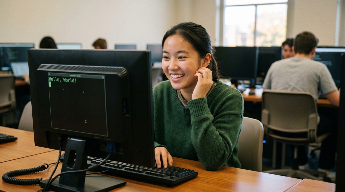 helloword翻译对编程初学者建立信心的重要性