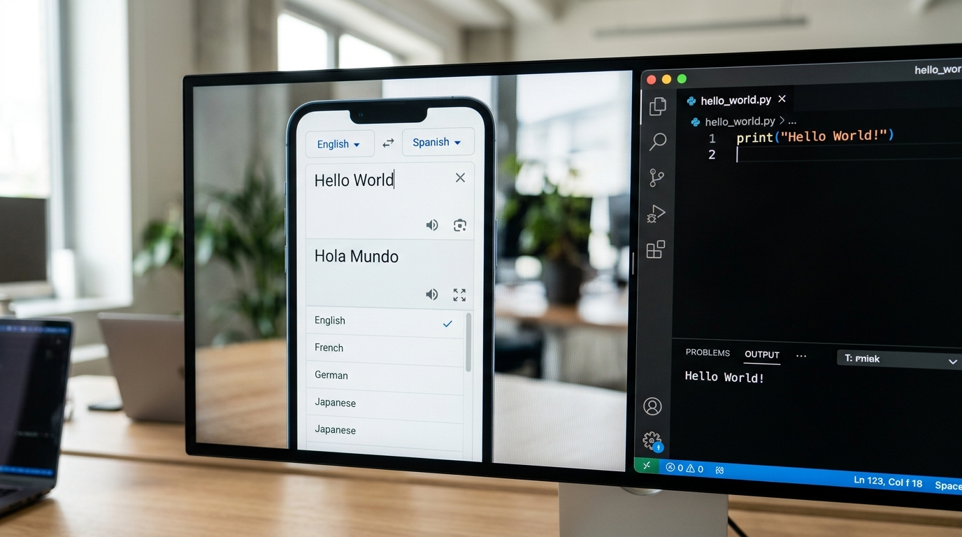 helloworld翻译下载 翻译App与代码学习工具对比